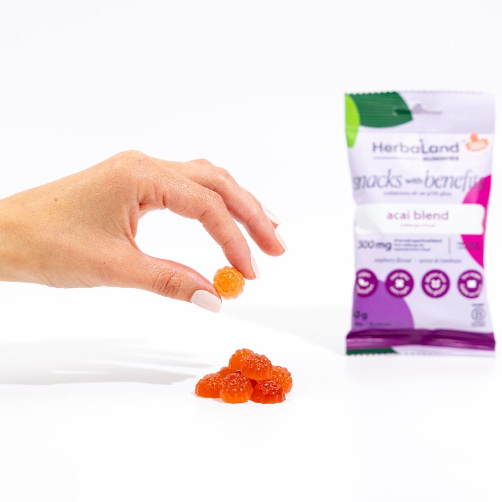 Herbaland Canada | Acai Blend Snacks with Benefits