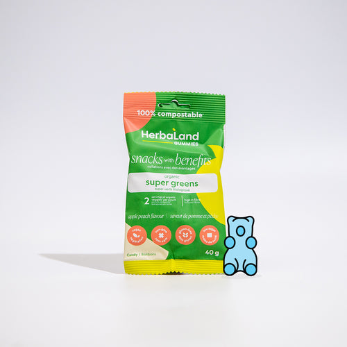 Herbaland Gummies - Super Greens Snacks with Benefits