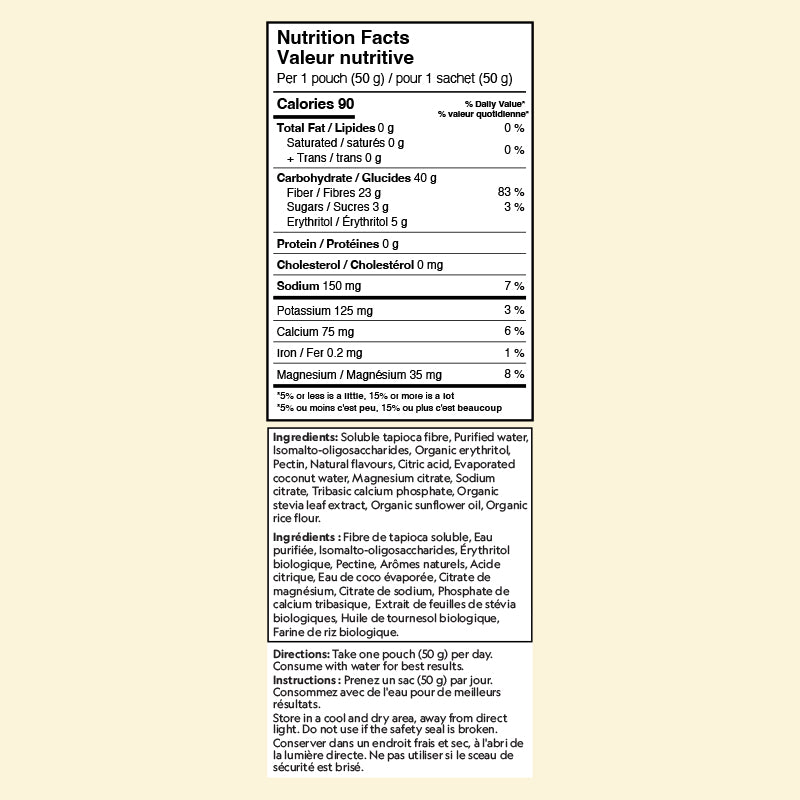Herbaland Electrolyte Gummies Nutrition facts