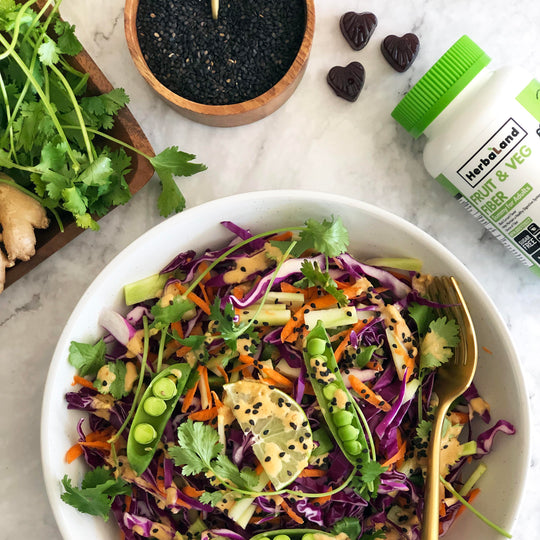 Cabbage Slaw, Fruit, Veg and Fiber gummies