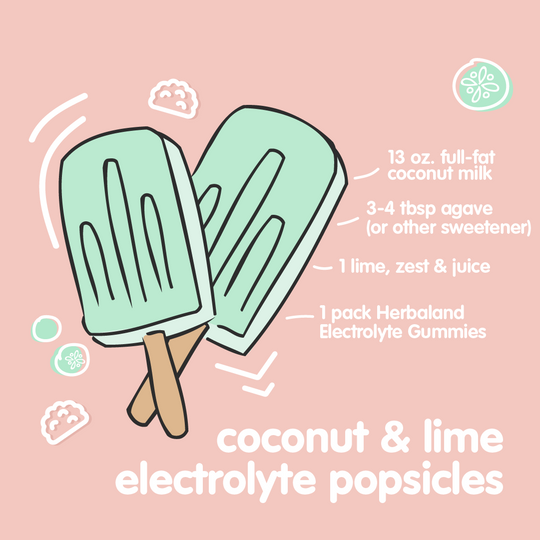 electrolyte popsicle recipe