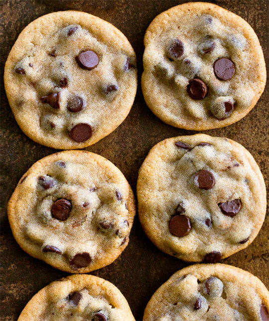 9 Ingredient Vegan Chocolate Chip Cookies