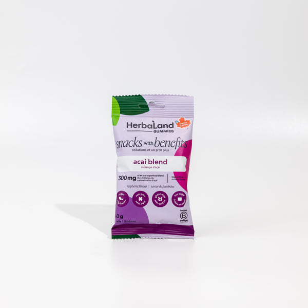 Herbaland Canada | Acai Blend Snacks with Benefits