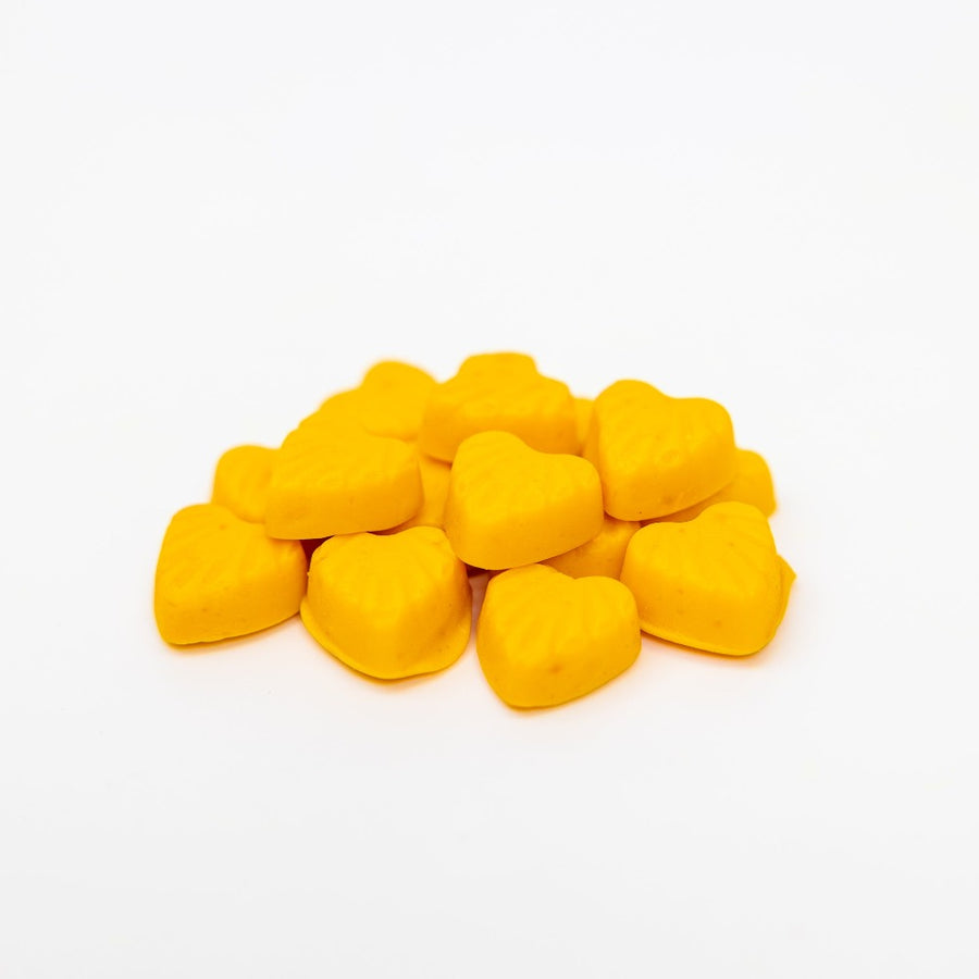 A picture of herbaland's joint care gummies with pineapple flavor