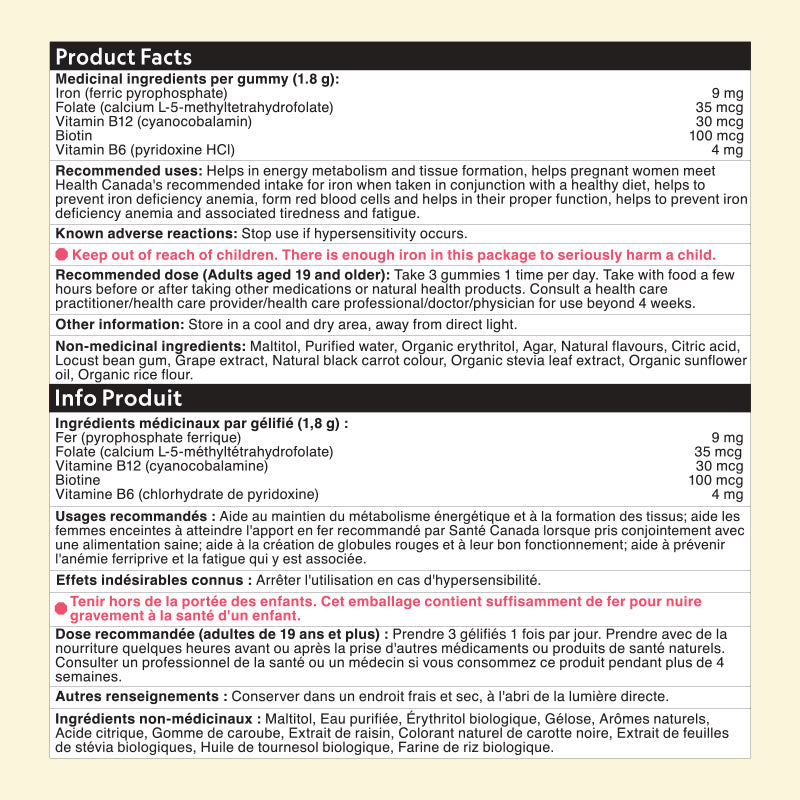 Herbaland Canada Iron Plus