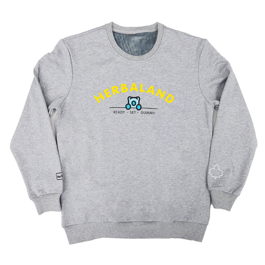 Grey Crewneck (Unisex) - Herbaland 