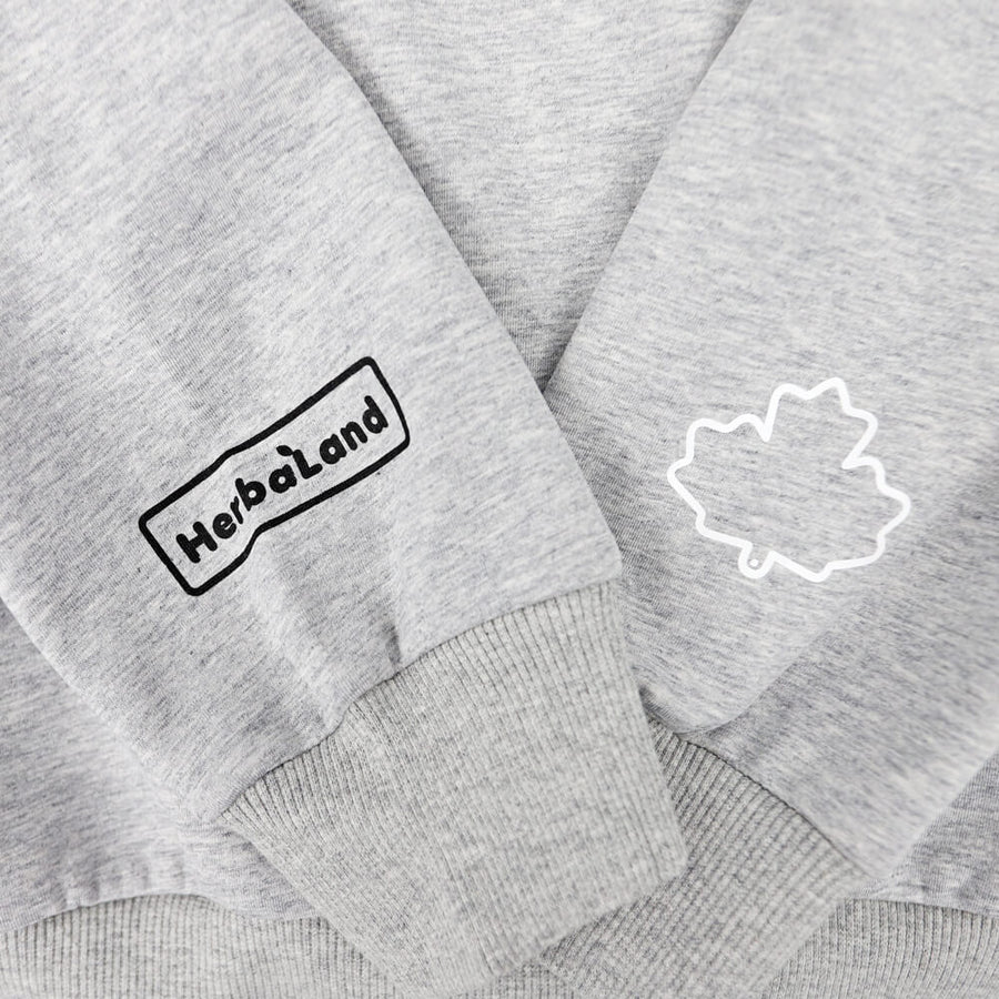 Grey Crewneck (Unisex) - Herbaland 