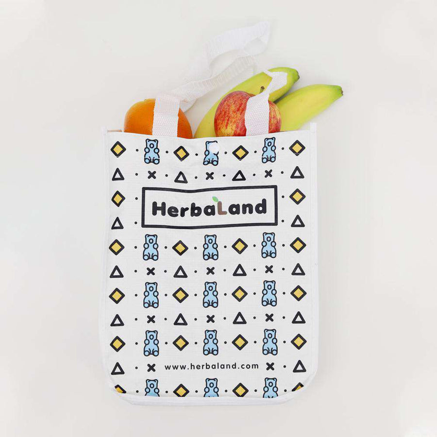 Water-Resistant Reusable Shopping Bag - Herbaland 