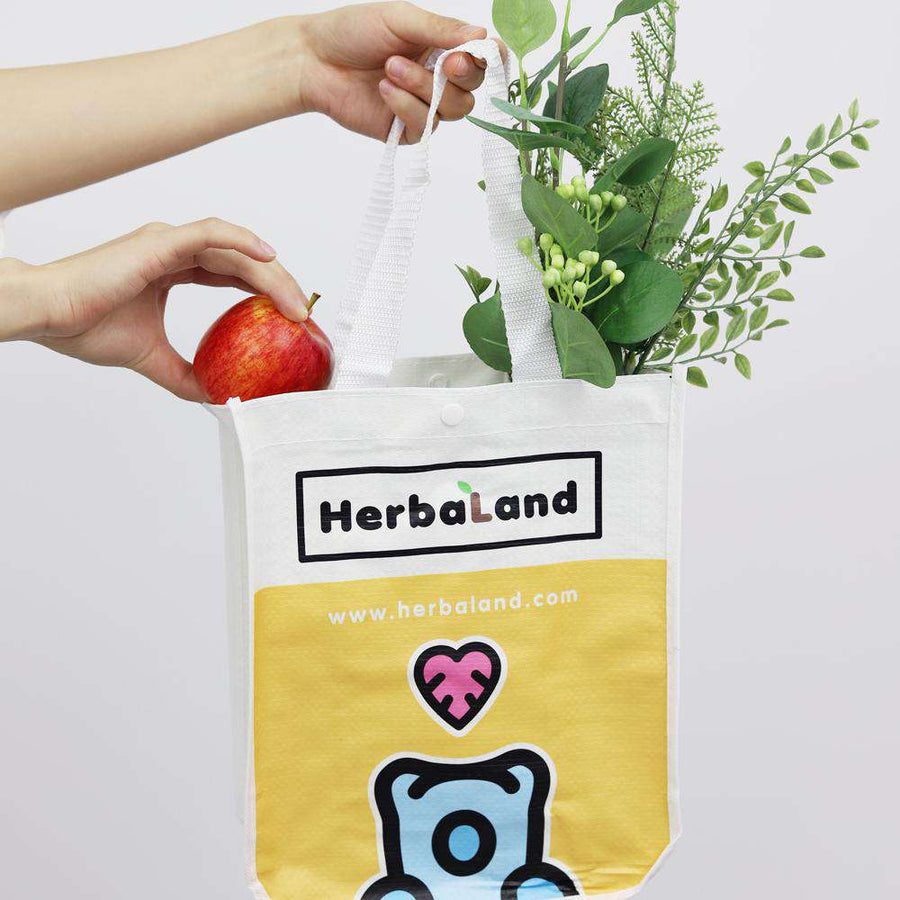 Water-Resistant Reusable Shopping Bag - Herbaland 