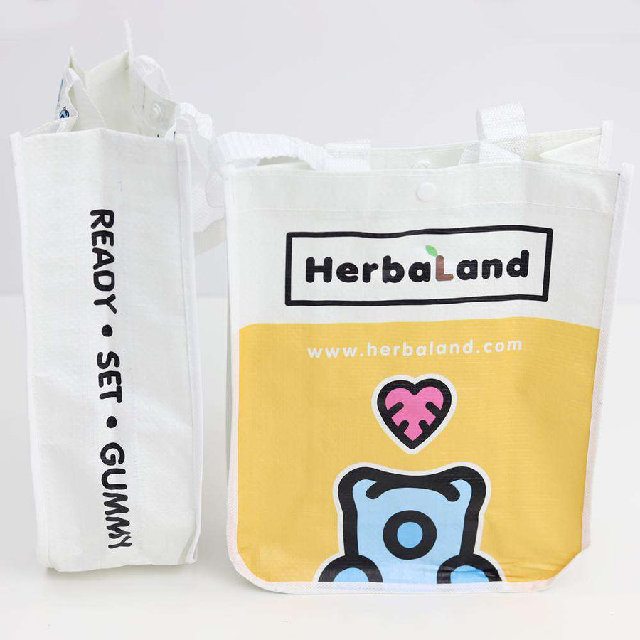 Water-Resistant Reusable Shopping Bag - Herbaland 